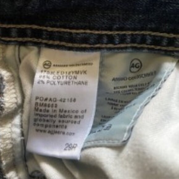 AG Adriano Goldschmied The Tellis Modern Slim Jeans 29 - Picture 4 of 4